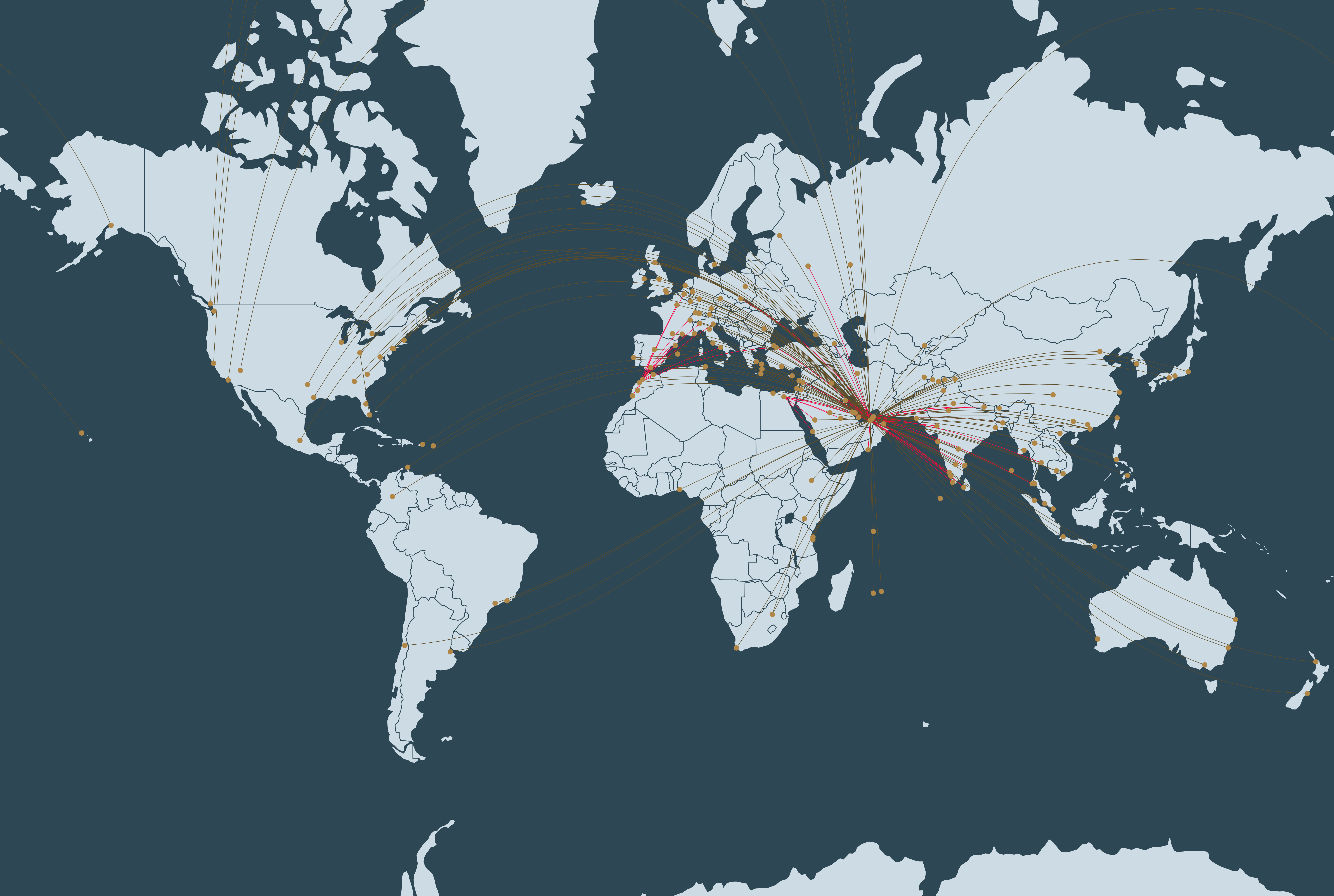 EYV Route map